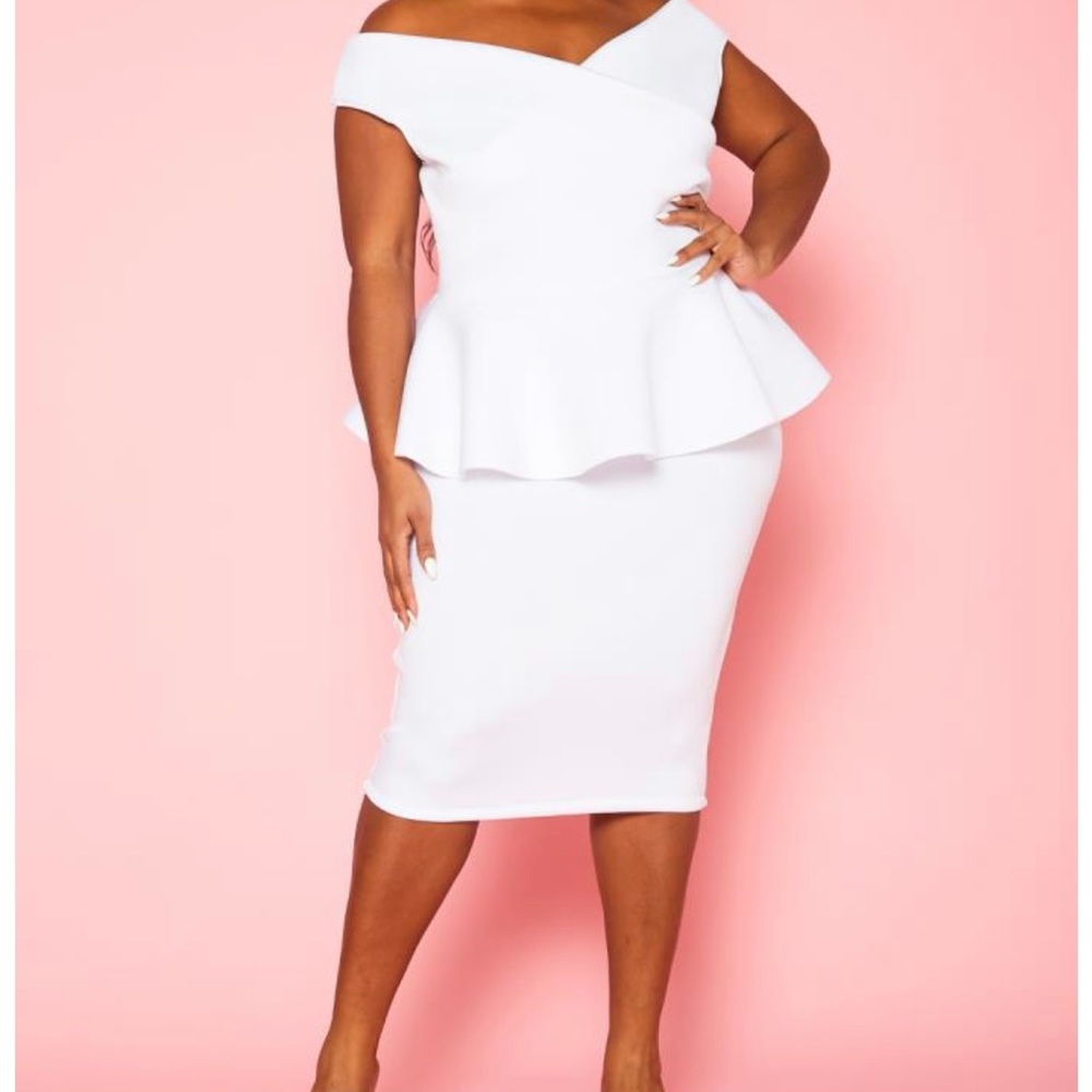 Peplum dress